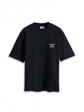 Le t-shirt slogan black 