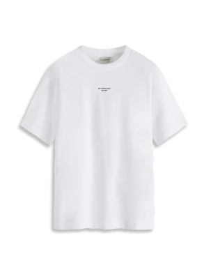 Le t-shirt slogan classique optic white 