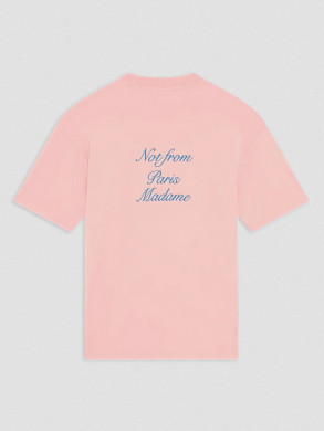 Le t-shirt slogan cursive lpi pink 