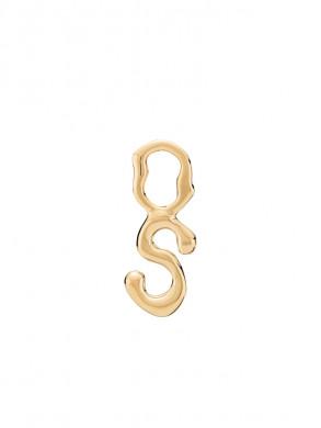 Fluent letter s gold 