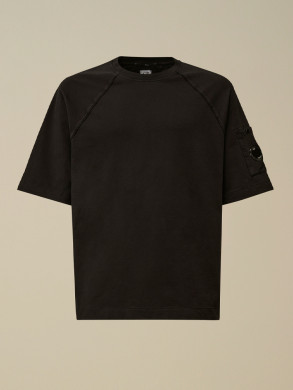 Light fleece t-shirt black 