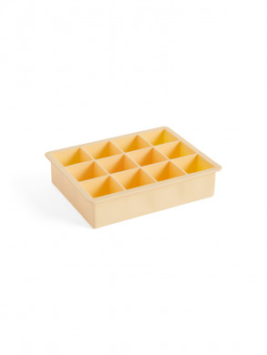 Ice cube tray XL light yellow 