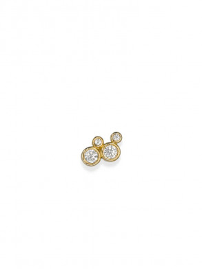 Lil stardust stud gold 