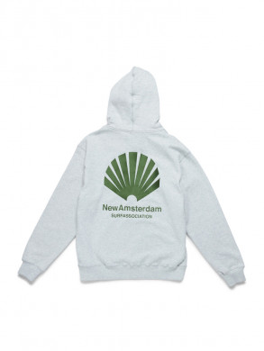 Logo hoodie ash 