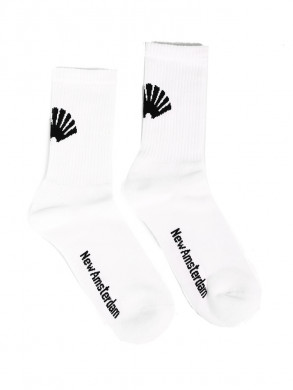 Logo socks white 