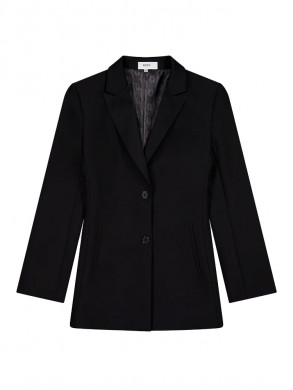Long line blazer black 