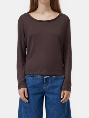 Longsleeve mahagony 