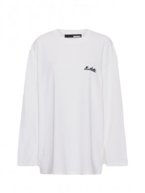 Long sleeve bright white S