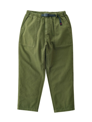 Loose tapered pant olive 