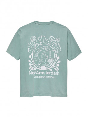Lost surfer t-shirt teal 