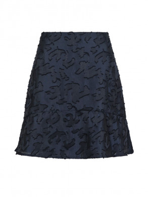 Loui artwork skirt navy 