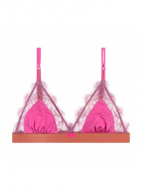 Love lace bra pink 