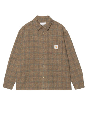 LS baglet shirt brown 
