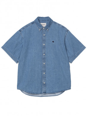 SS lucas shirt blue 