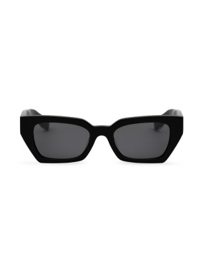Luna sunglass transparent grey black 