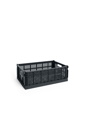 Colour crate M charcoal 