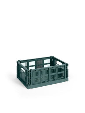 Colour crate M dark green 
