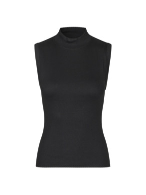 Magen sl crochet-m evelyn top black 