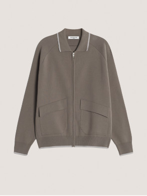 Maison kitsune paris jacket asphalte 