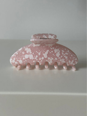 Matilda clip pink splash 