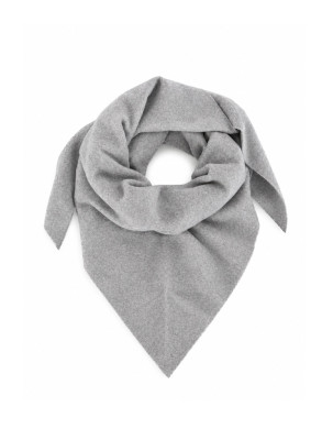 Kibo triangle maxi scarf grey mel 