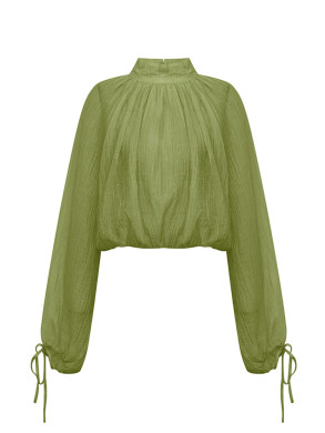 Menila-m trulie blouse sage S