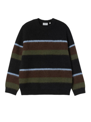 Merton sweater sundling stripe palisander 