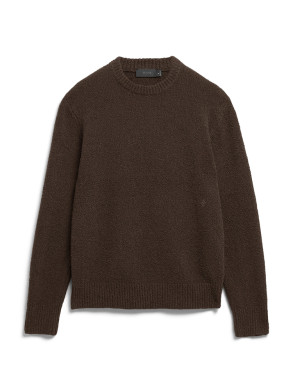 Mike knit soft cotton mix dk brown 