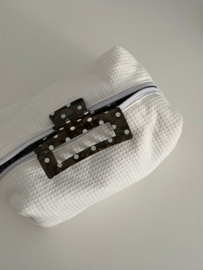 Mila clip choco pokadots 