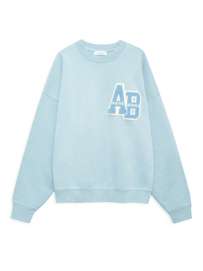 Miles oversized sweatshirt pastel blue S