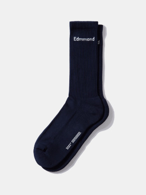 Mini logo socks plain navy 