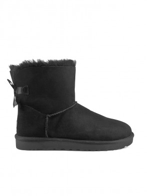 Mini bailey bow boot black 