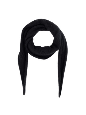 Misty knit scarf black 