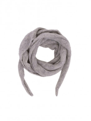 Misty knit scarf grey mel OS