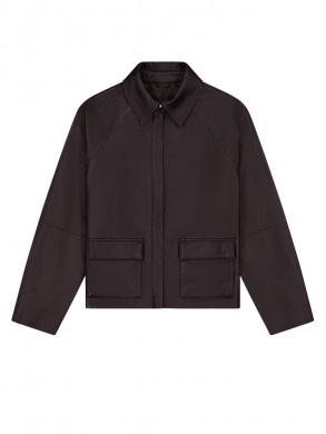 Mo leather jacket balsamic 