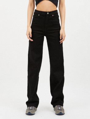 Moxy Straight jeans solid black L/32