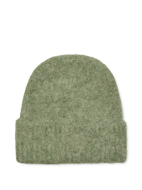 Muskan-m brushy beanie sage mel 