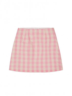 Nar 13a skirt vichy bonbon XS