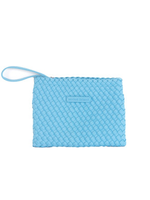 Neoprene pencil bag light blue 