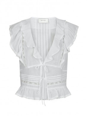 Netali s voile top white 