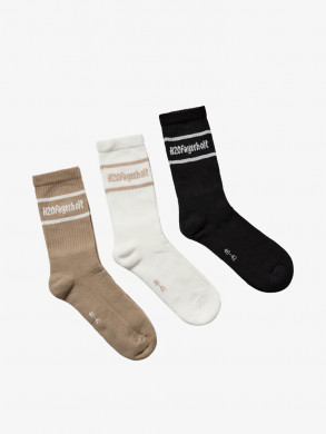 New suck socks blk/wht/cream 