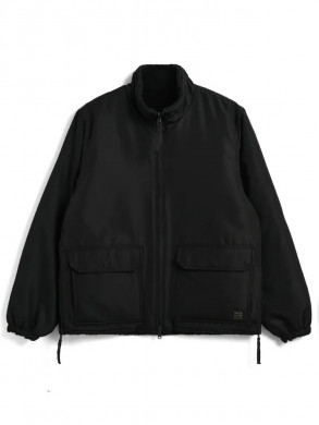 Non down military jacket blk 