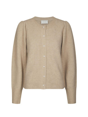 Nuna knit cardigan warm grey 