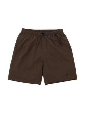 Nylon packable g short chocolate 