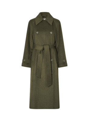 Odonna-m lava coat dusty olive 