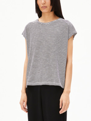 Oneliaa lovely stripes black oatmilk 