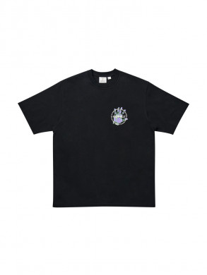 Climbers hand tee vintage black 