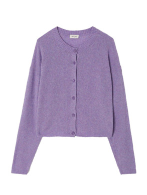 Oui 19a cardigan viola chine 