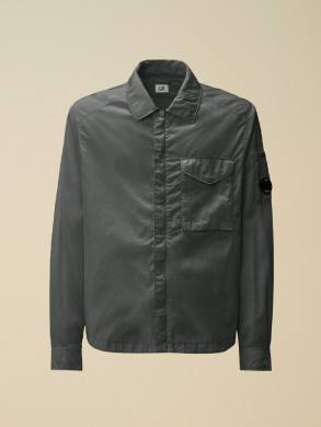 Overshirt chrome gunmetal 