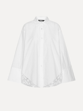 Oversized shirt bright white 